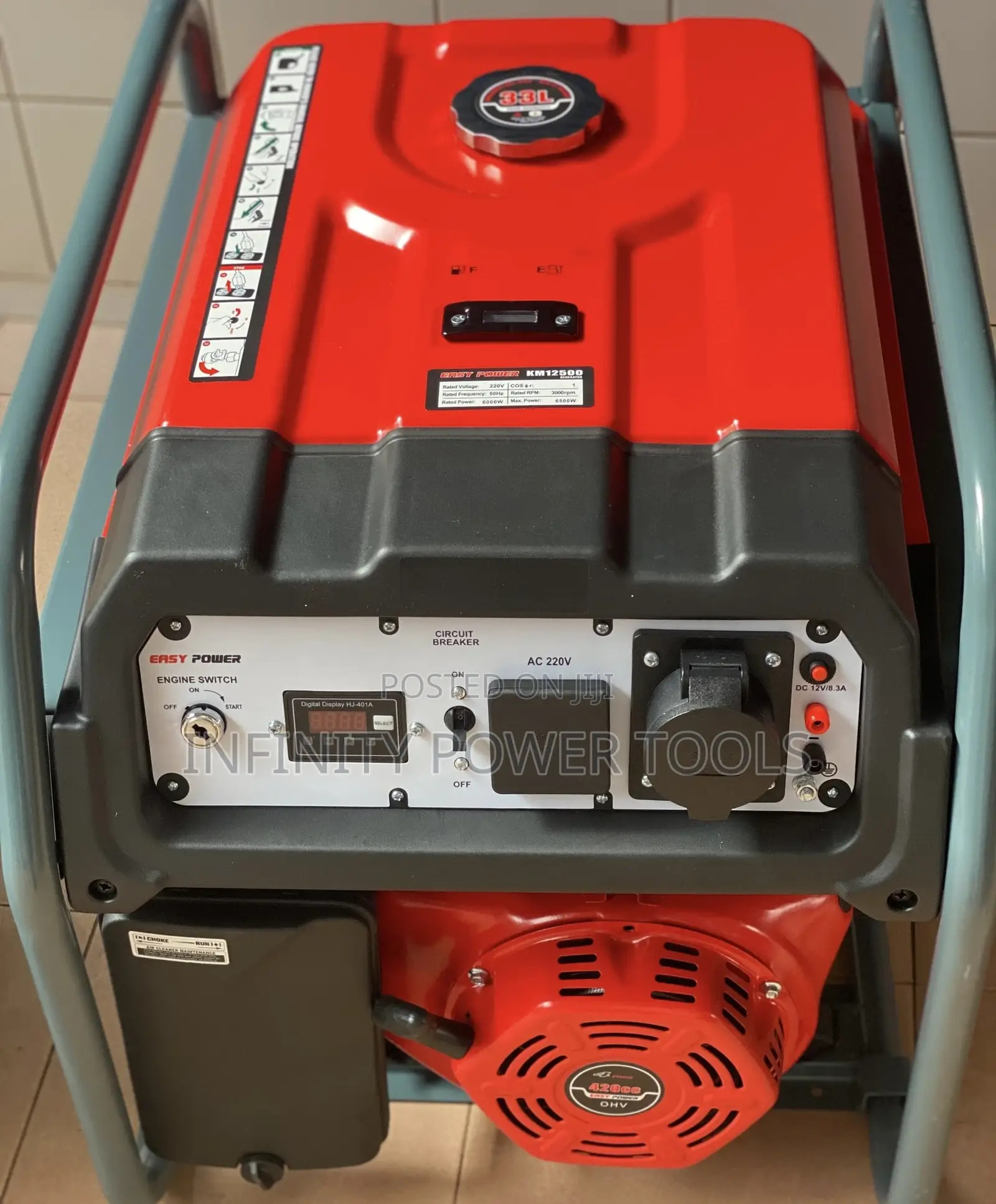 Km12500 Generator(Standby) 6.5kw