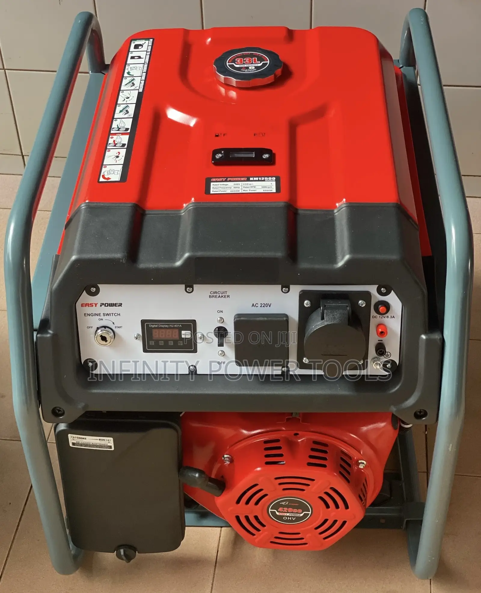 Km12500 Generator(Standby) 6.5kw