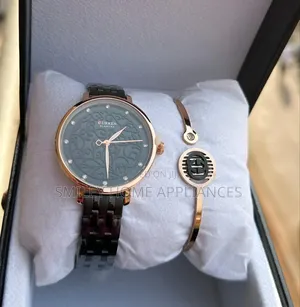 Black Series Curren Women's Wrist Gift Box Watch