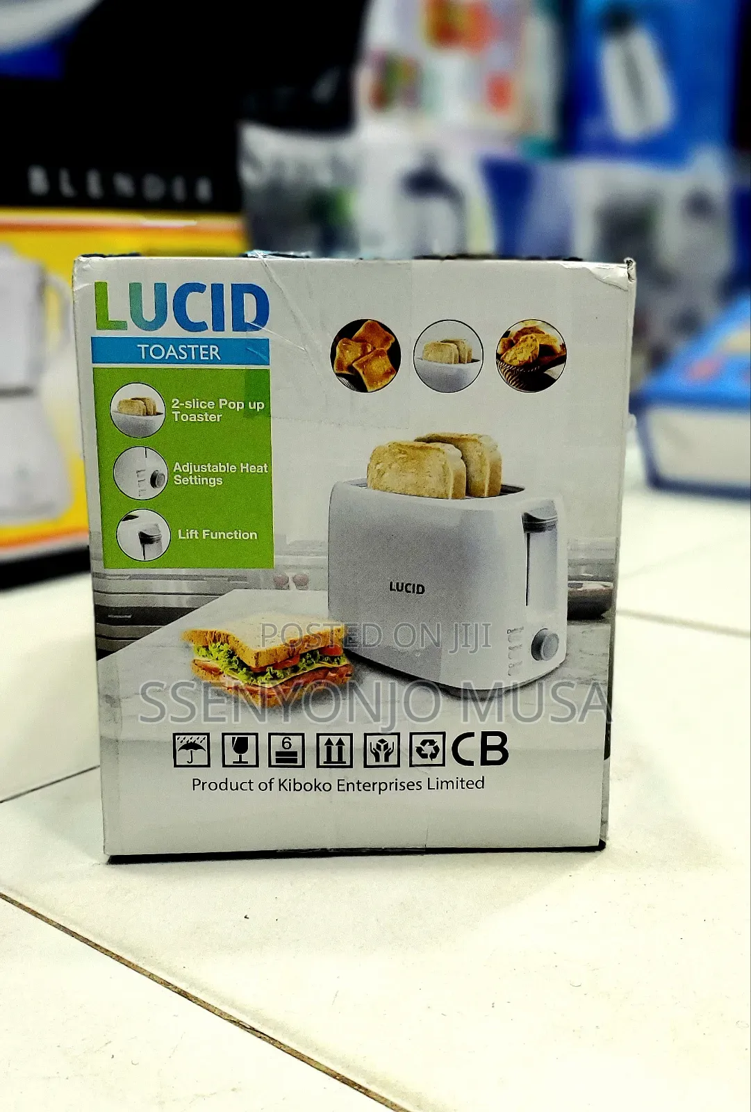 Lucid Bread Toaster Lto-1302 Gs - Breakfast Collection