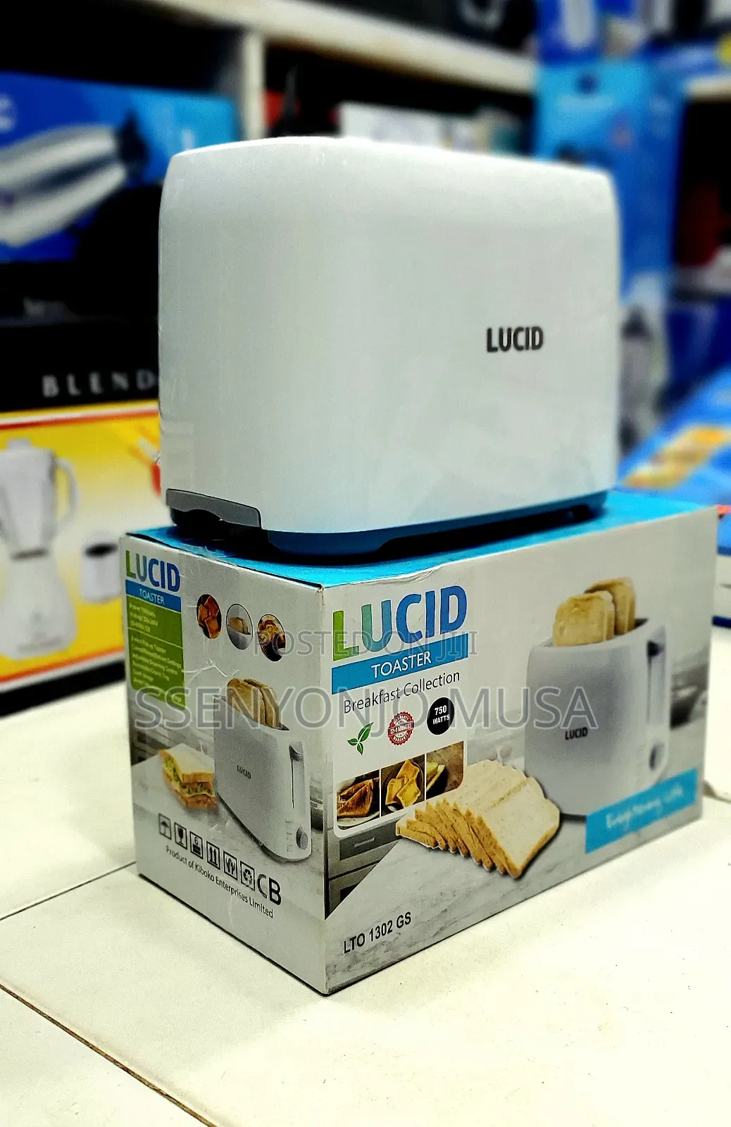 Lucid Bread Toaster Lto-1302 Gs - Breakfast Collection