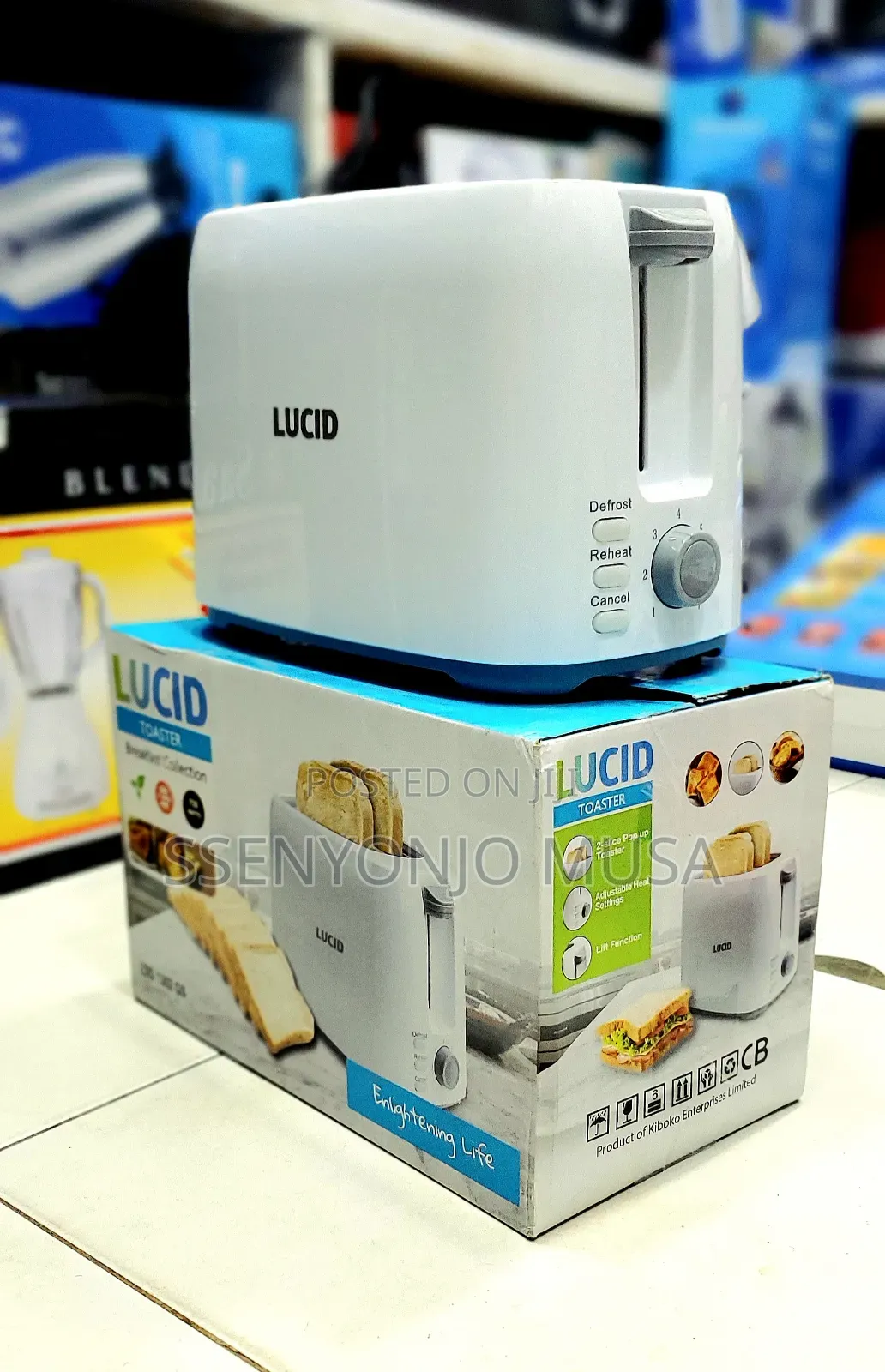 Lucid Bread Toaster Lto-1302 Gs - Breakfast Collection