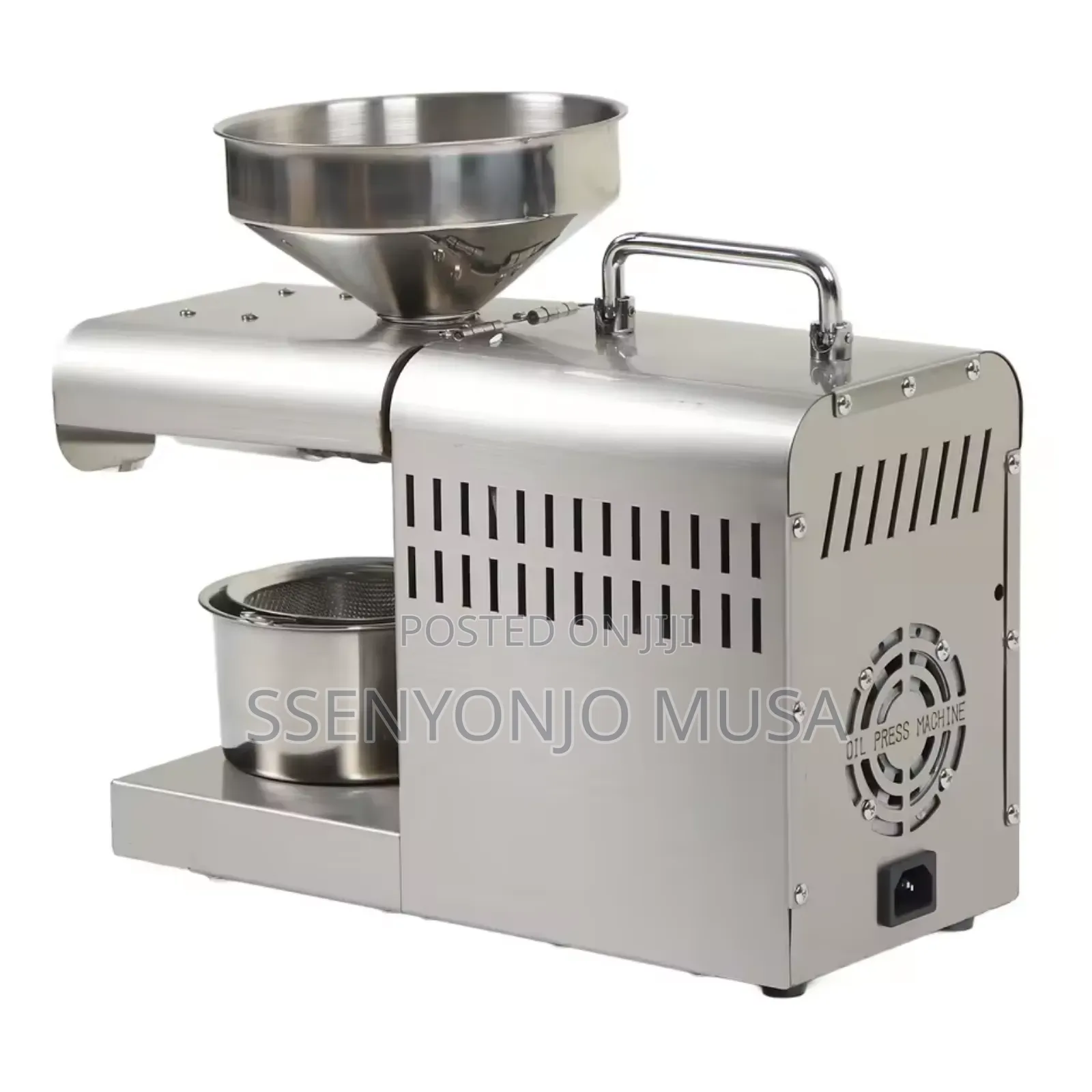 Electric Auto Cold Press Oil Machine – Sunflower Olive Oil Extractor