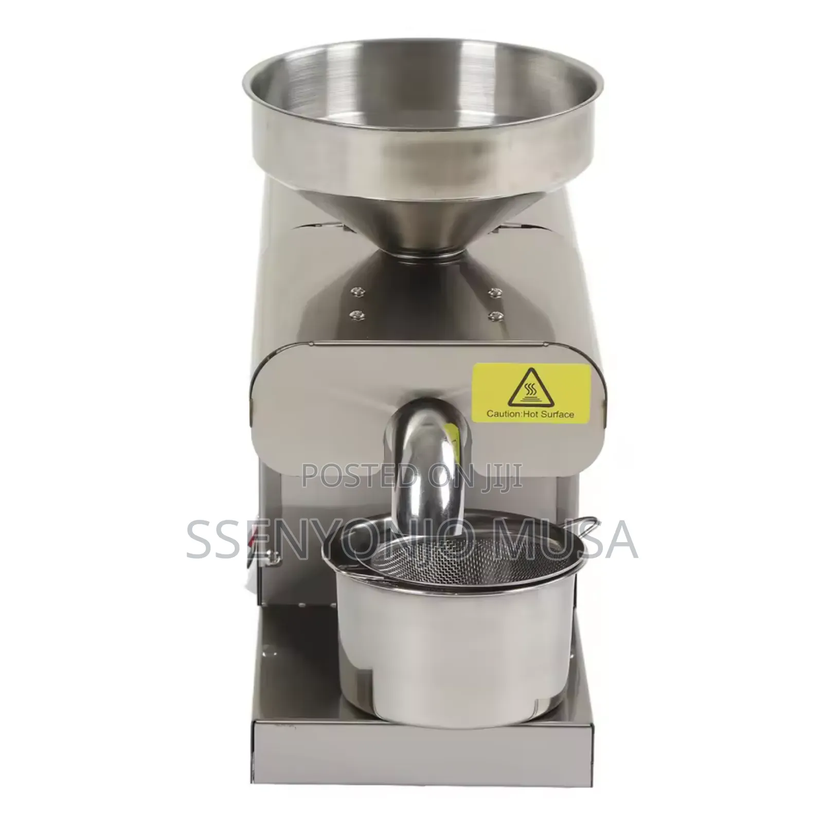Electric Auto Cold Press Oil Machine – Sunflower Olive Oil Extractor