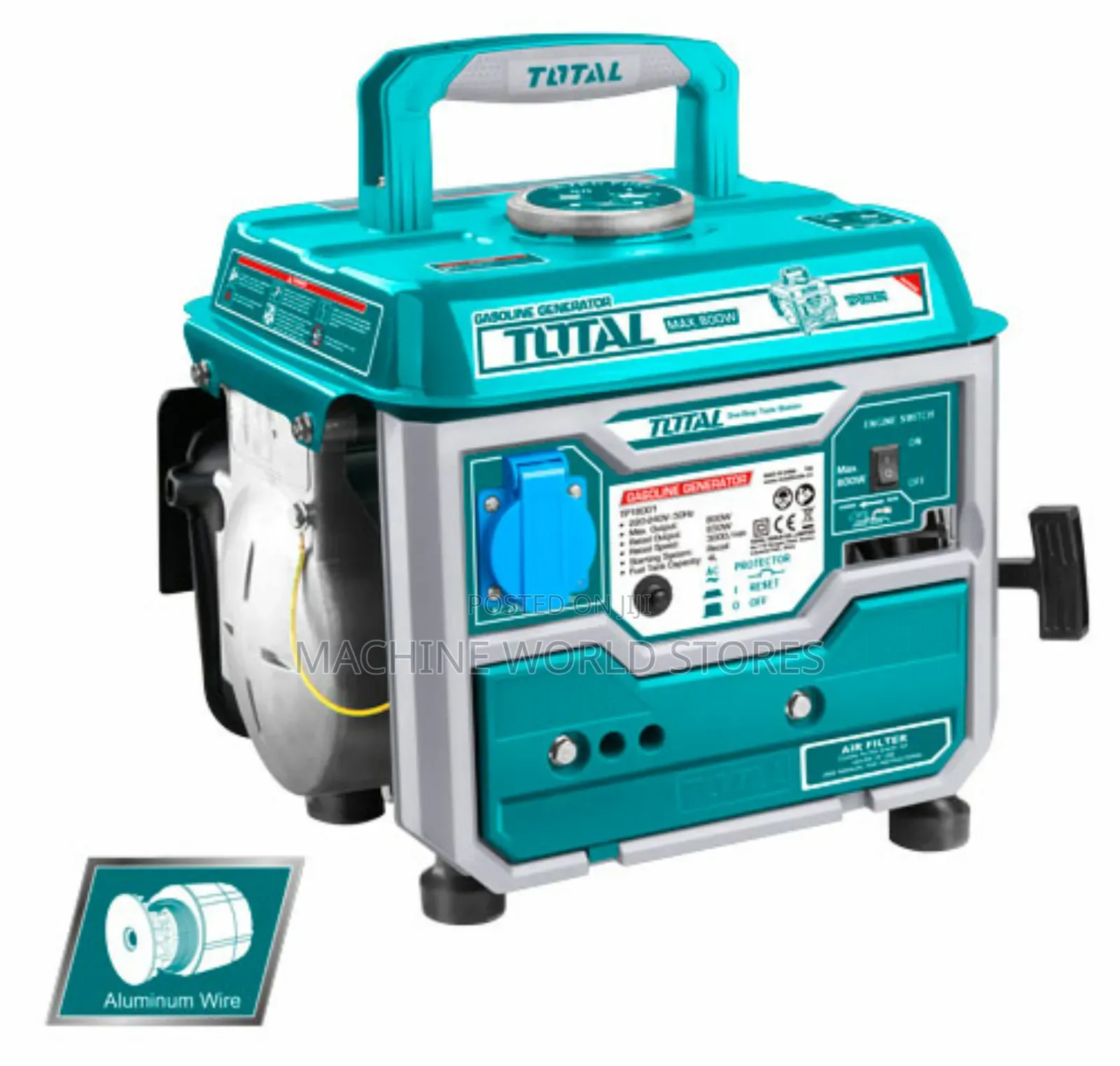 800w Total Portable/ Saloon Generator Tp18001
