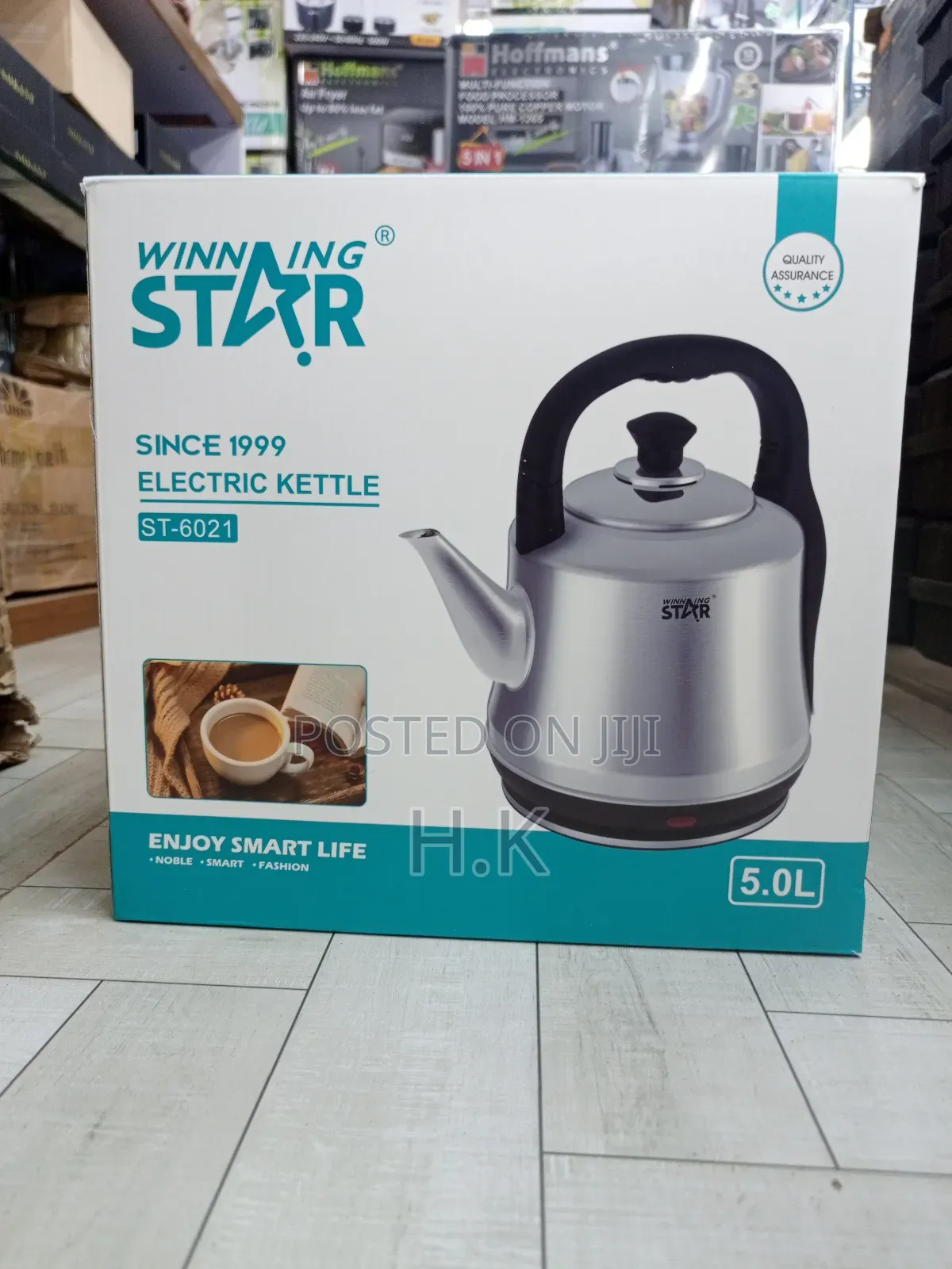 Winning Star St-602 5.0l Stainless Steel Electric Kettle