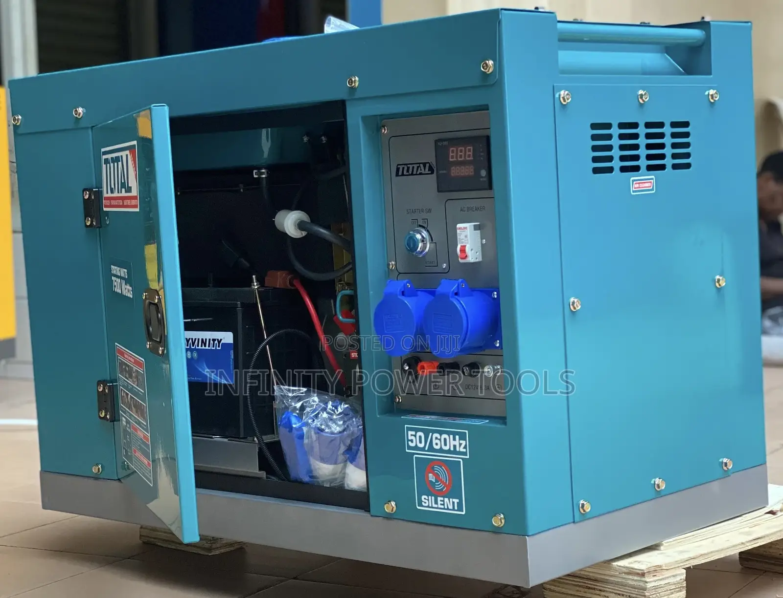 Silent Diesel Generator(Total) 7500w