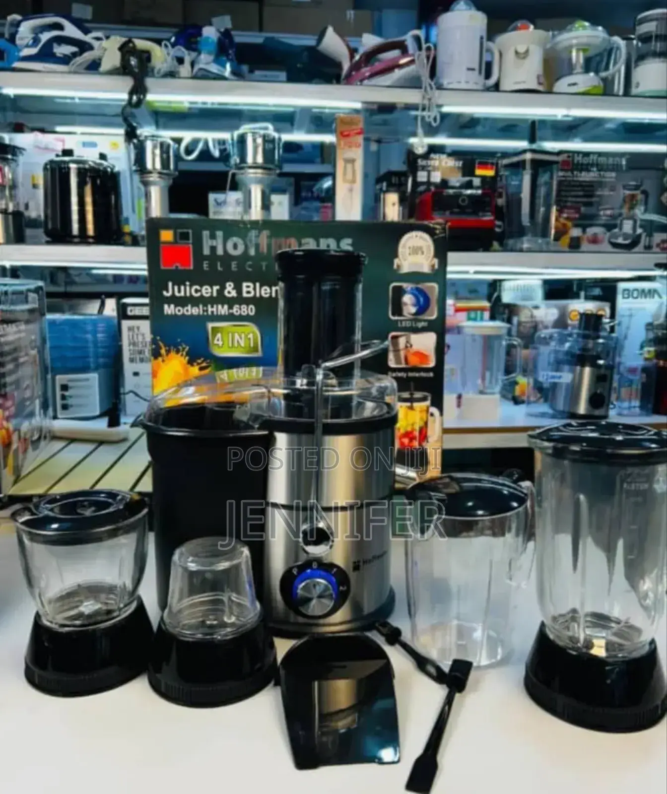 Hoffmans Electric Juicer and Blender 4 in 1