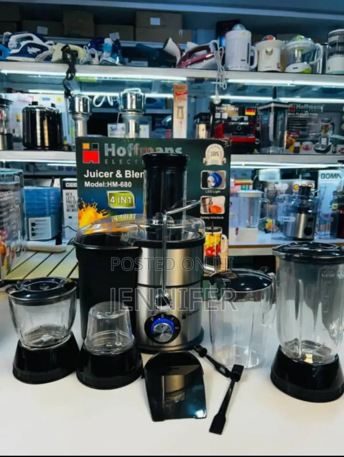 Hoffmans Electric Juicer and Blender 4 in 1