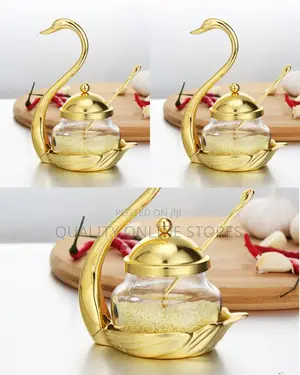 Gold Swan Sugar Bowl