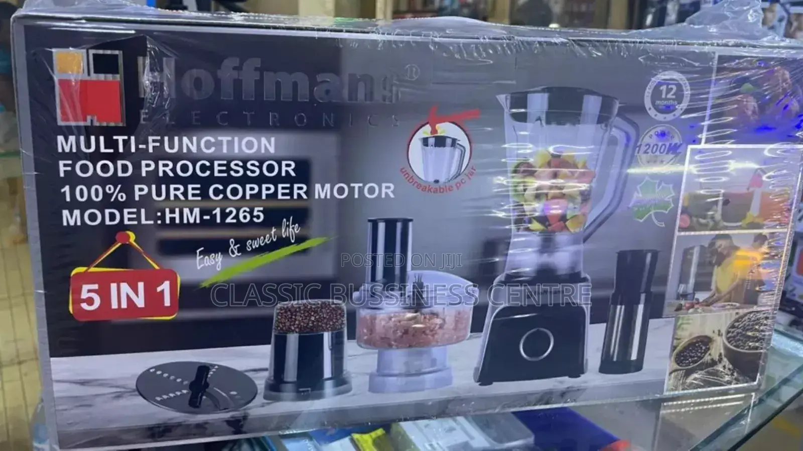 5 in 1 Hoffman Multifuction Food Processor