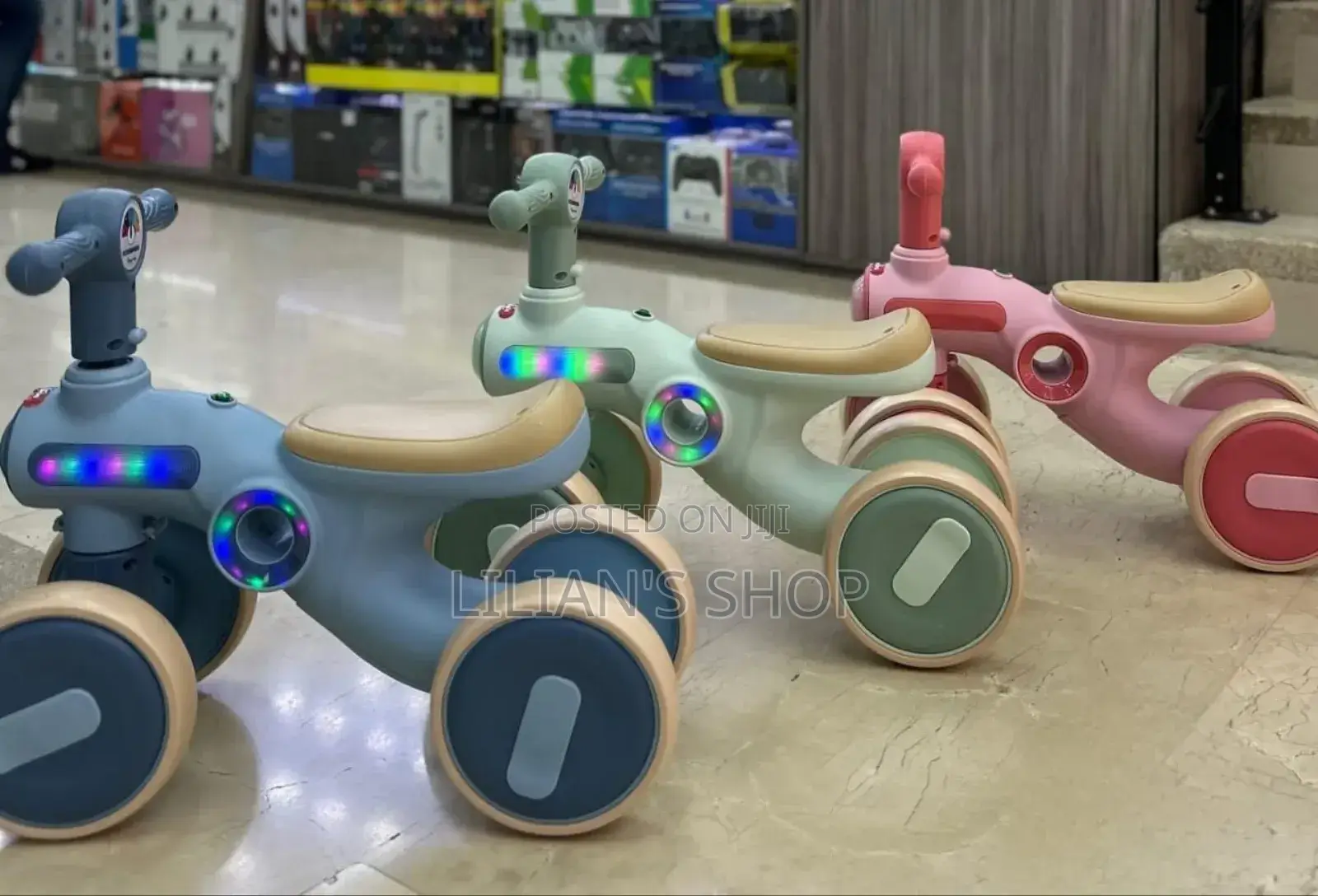 Toddler Indoor/Outdoor Balance Bike Scooter