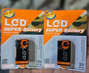 LCD 9v Super Battery