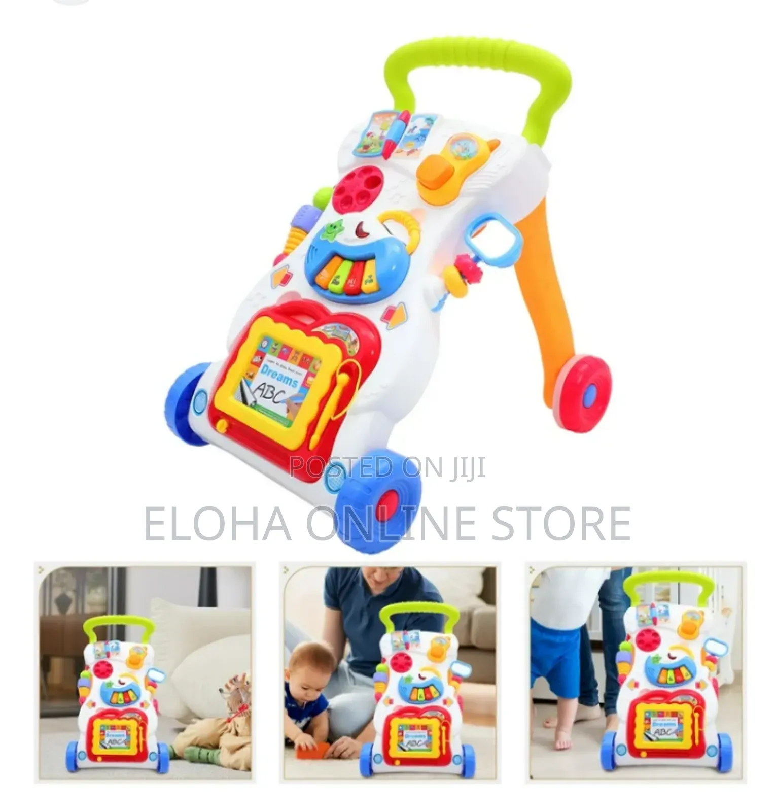 Baby Musical Walker With Wheels