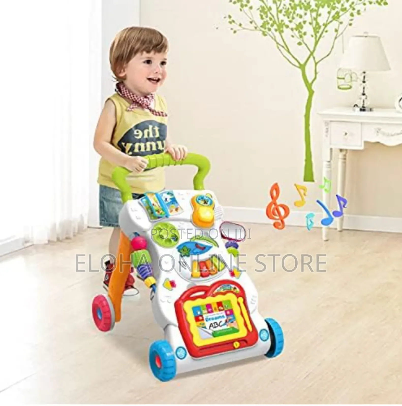 Baby Musical Walker With Wheels
