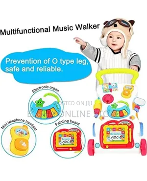 Baby Musical Walker With Wheels
