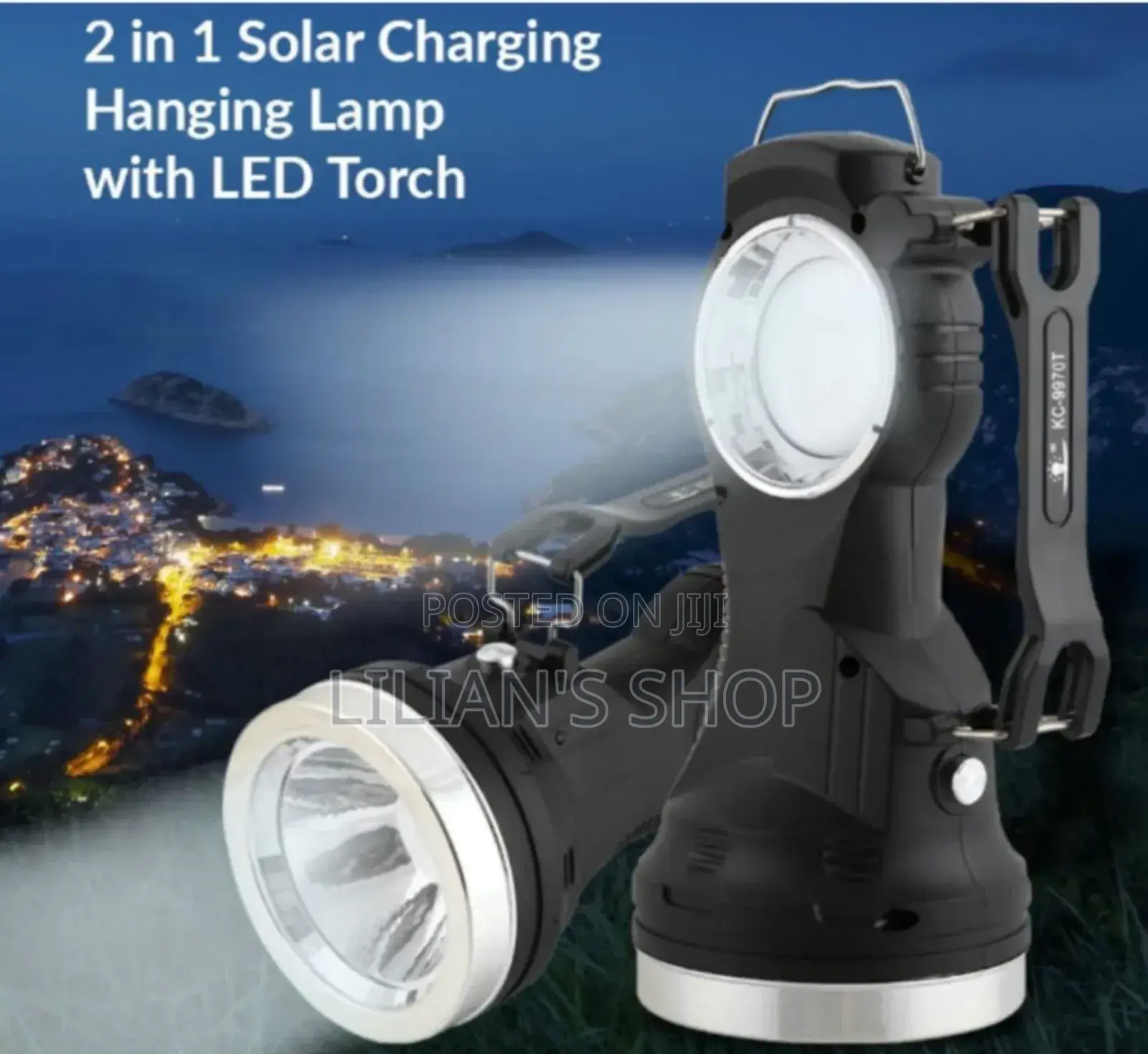Portable Hanging Flip One Lamp