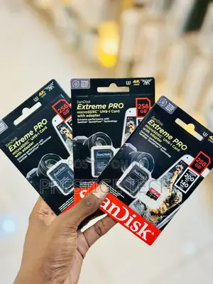 Sandisk 256gb Extreme Pro Memory Card / Microsd 200mb/S