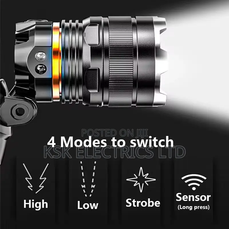 Night Fishing Wave Induction Telescopic Zoom Power Display