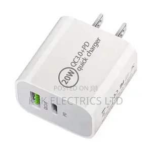 20w Pd Fast Usb Adapter Type C Quick Charger Pd20w Qc3.0