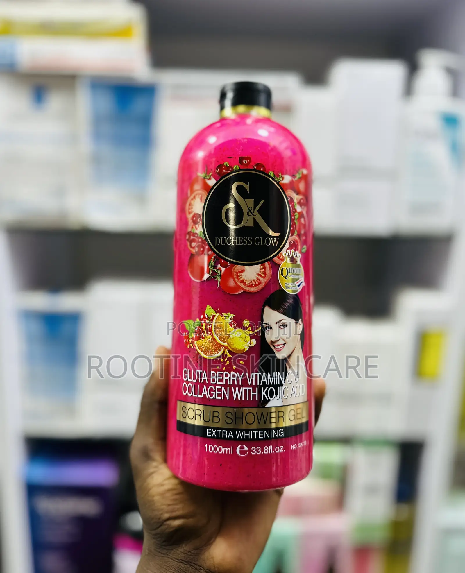 Sk Duchess Glow Gluta Berry Vit C, Collagen Kojic Shower Gel