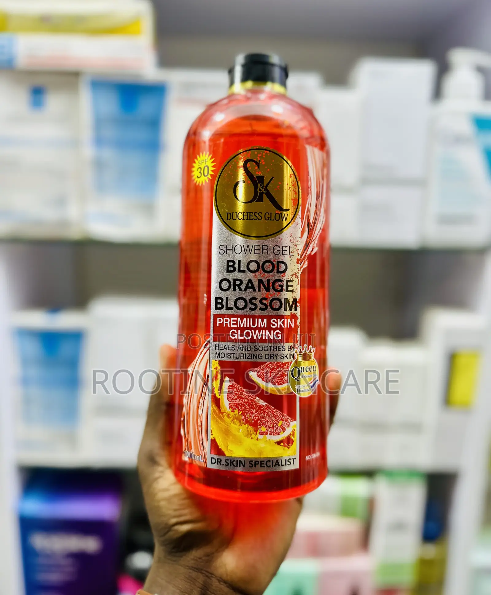 Sk Blood Orange Blossom Premium Skin Glowing Shower Gel