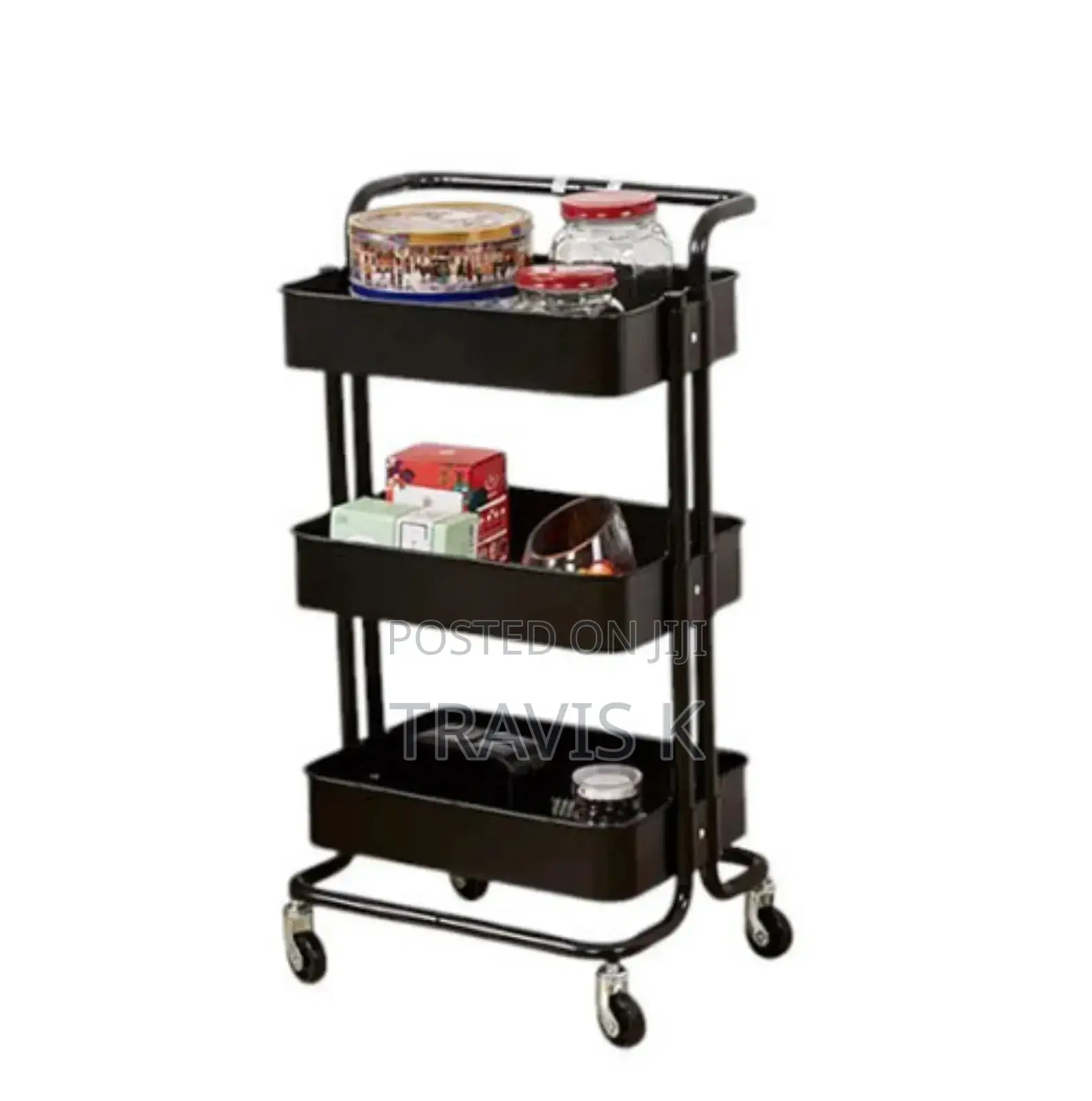 Movable Kitchen Storage Stroller