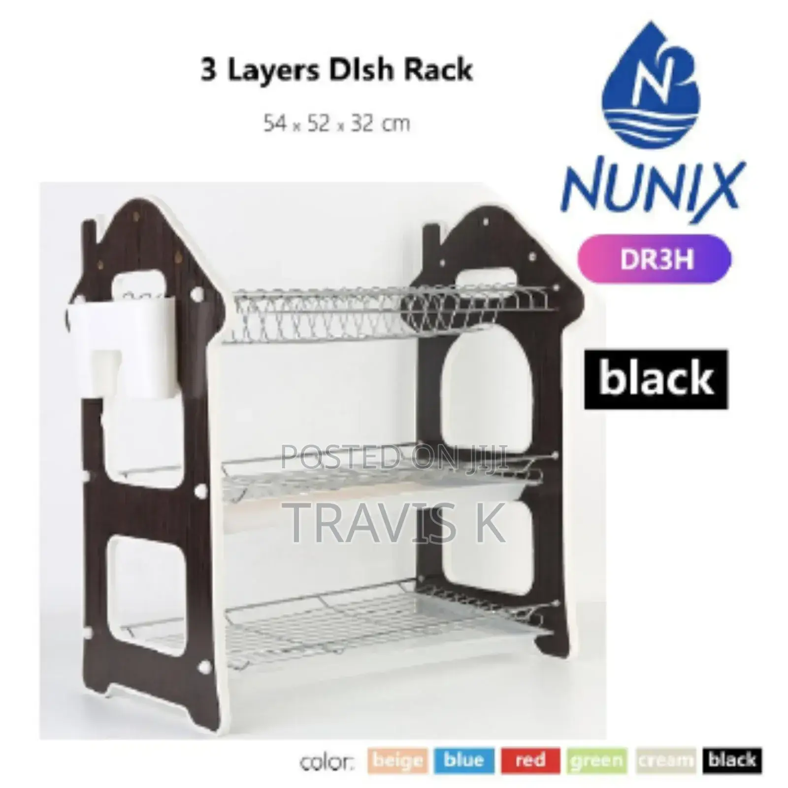 3tier Dish Drying Rack