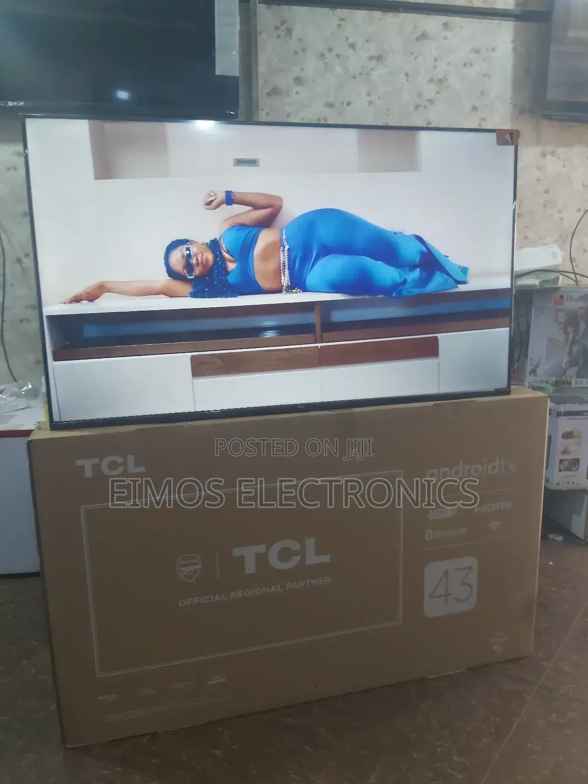 43 Inches TCL Smart Android TVS