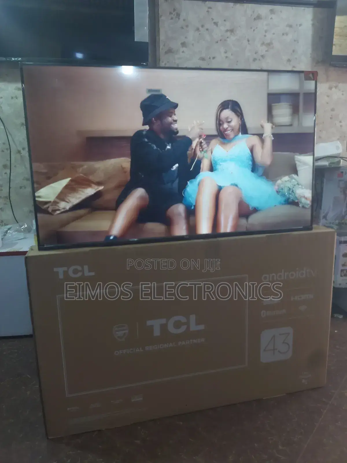 TCL Smart 43 Inches Android Digital TVS