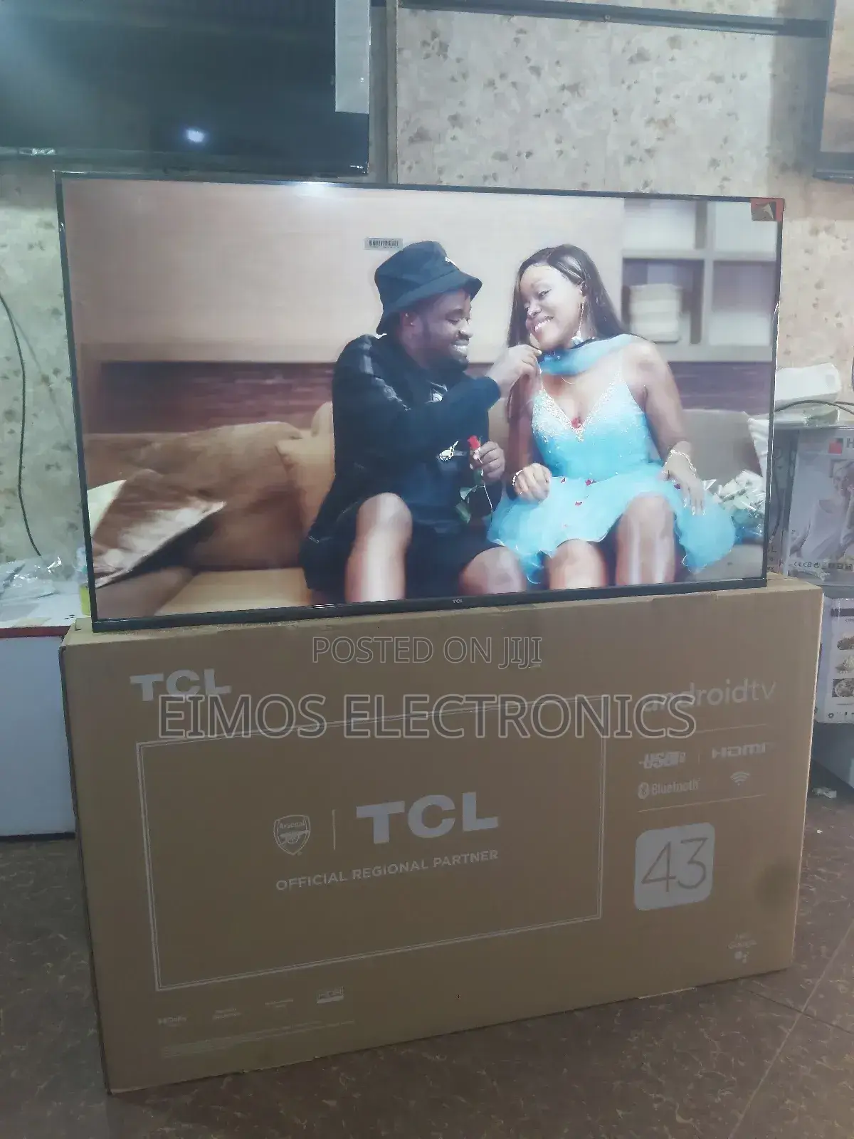 TCL Smart 43 Inches Android Digital TVS