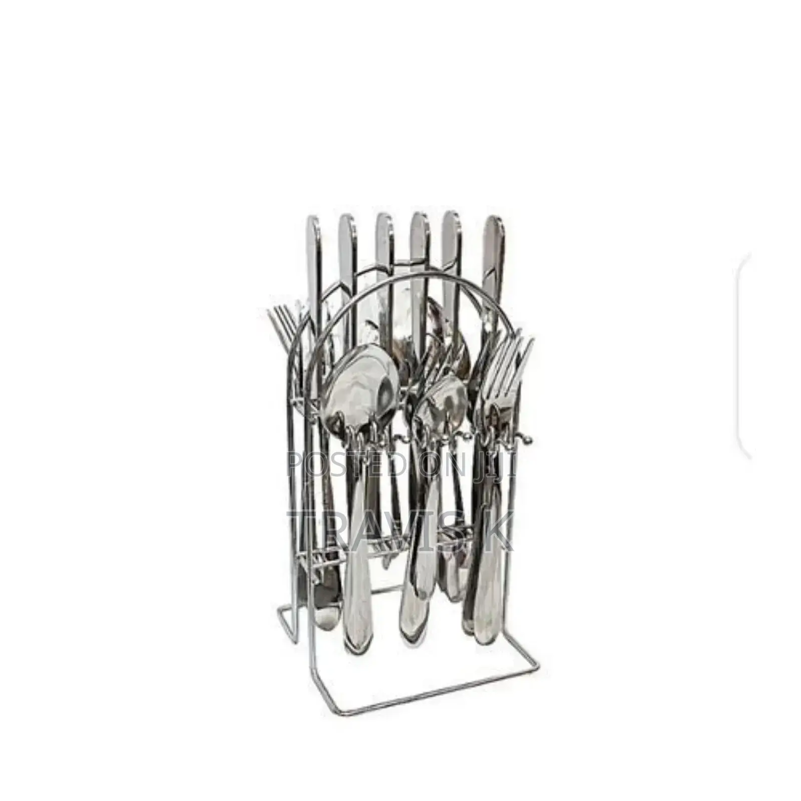 Stainless Steel 24pcs Cutlery Set With Holder