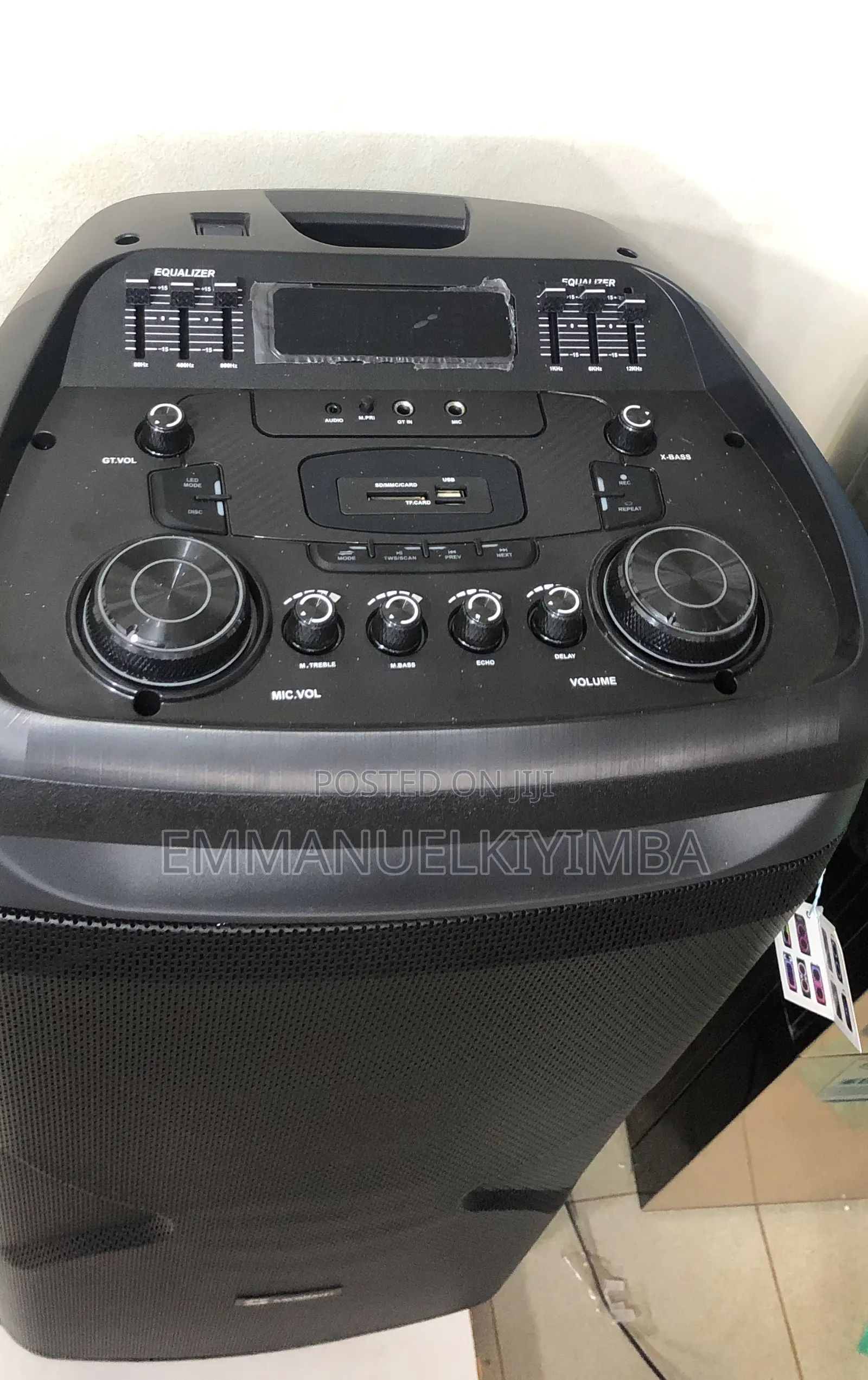 15inch Duo Professional Rechargeable Speaker