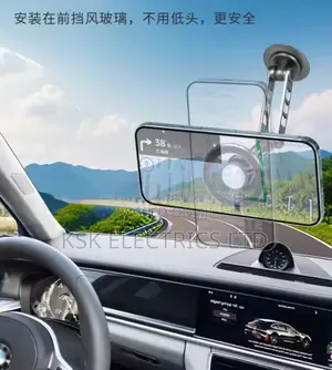 360 Degree Rotation Magnetic Phone Mount for iPhone
