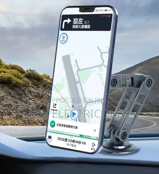 360 Degree Rotation Magnetic Phone Mount for iPhone