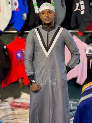 Core Grey Kanzu. Emirate Jubba