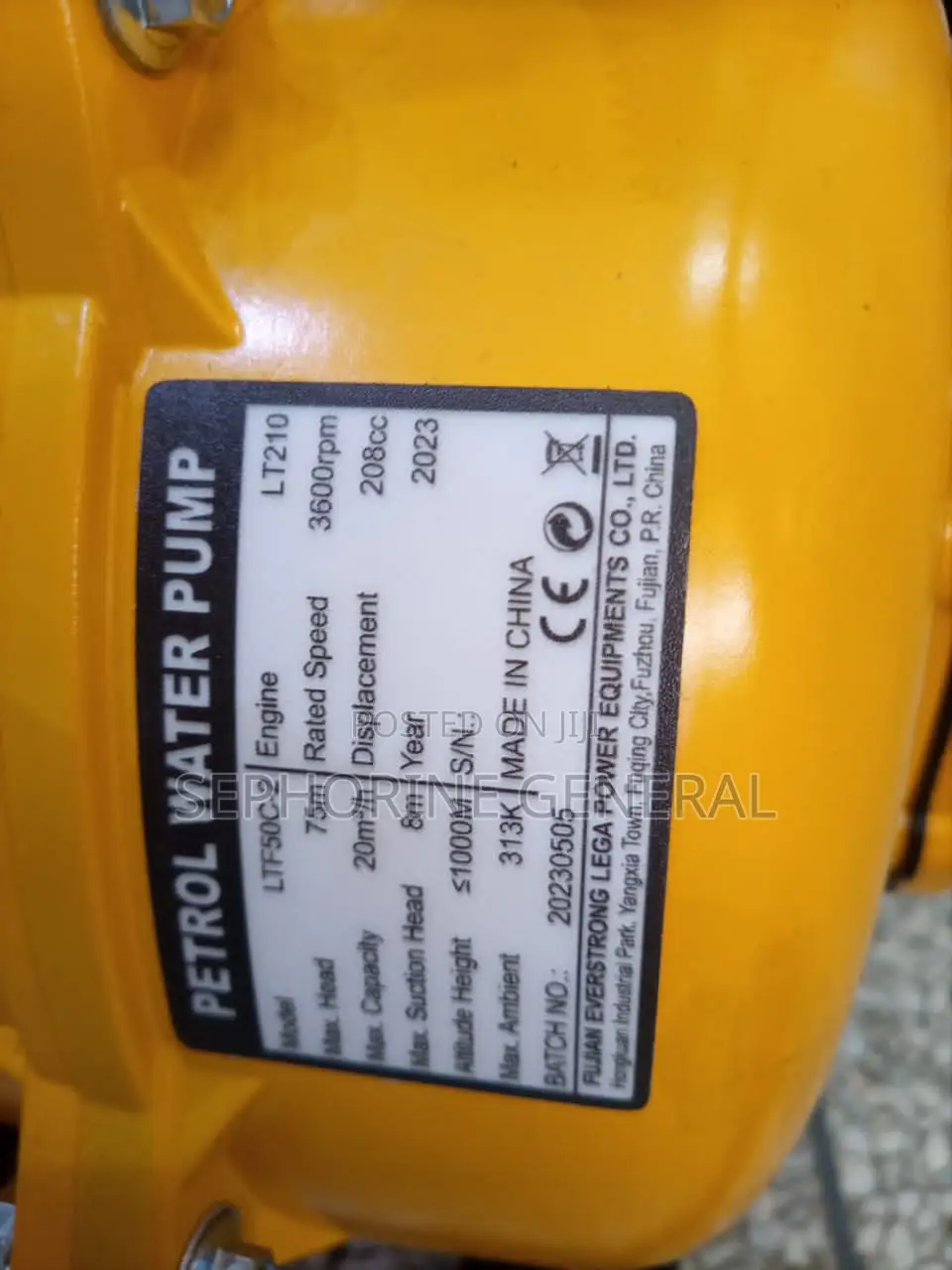 Petrol Water Pump (Launtop Lt50fc)