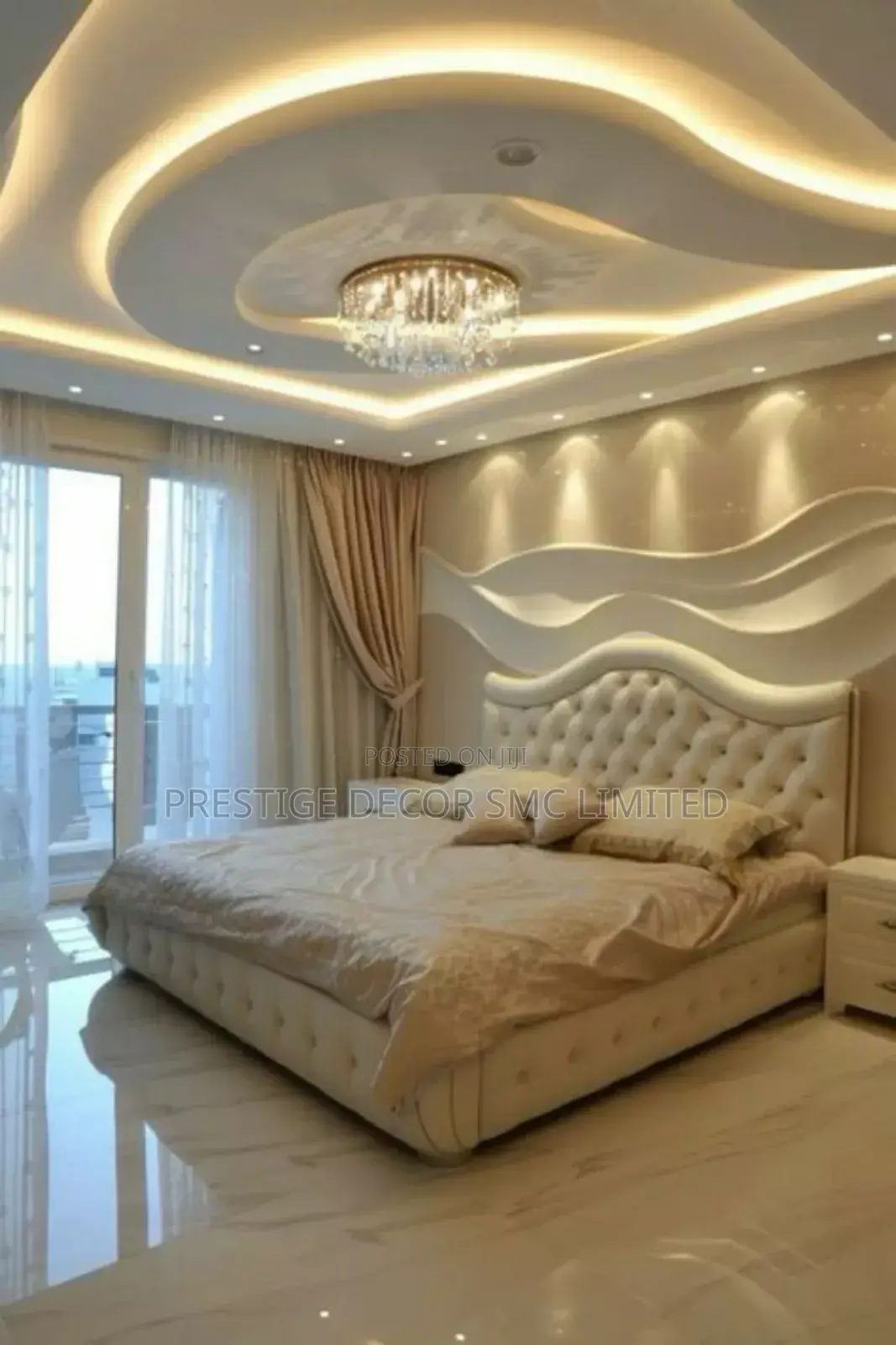 Gypsum Bedrom Ceilling