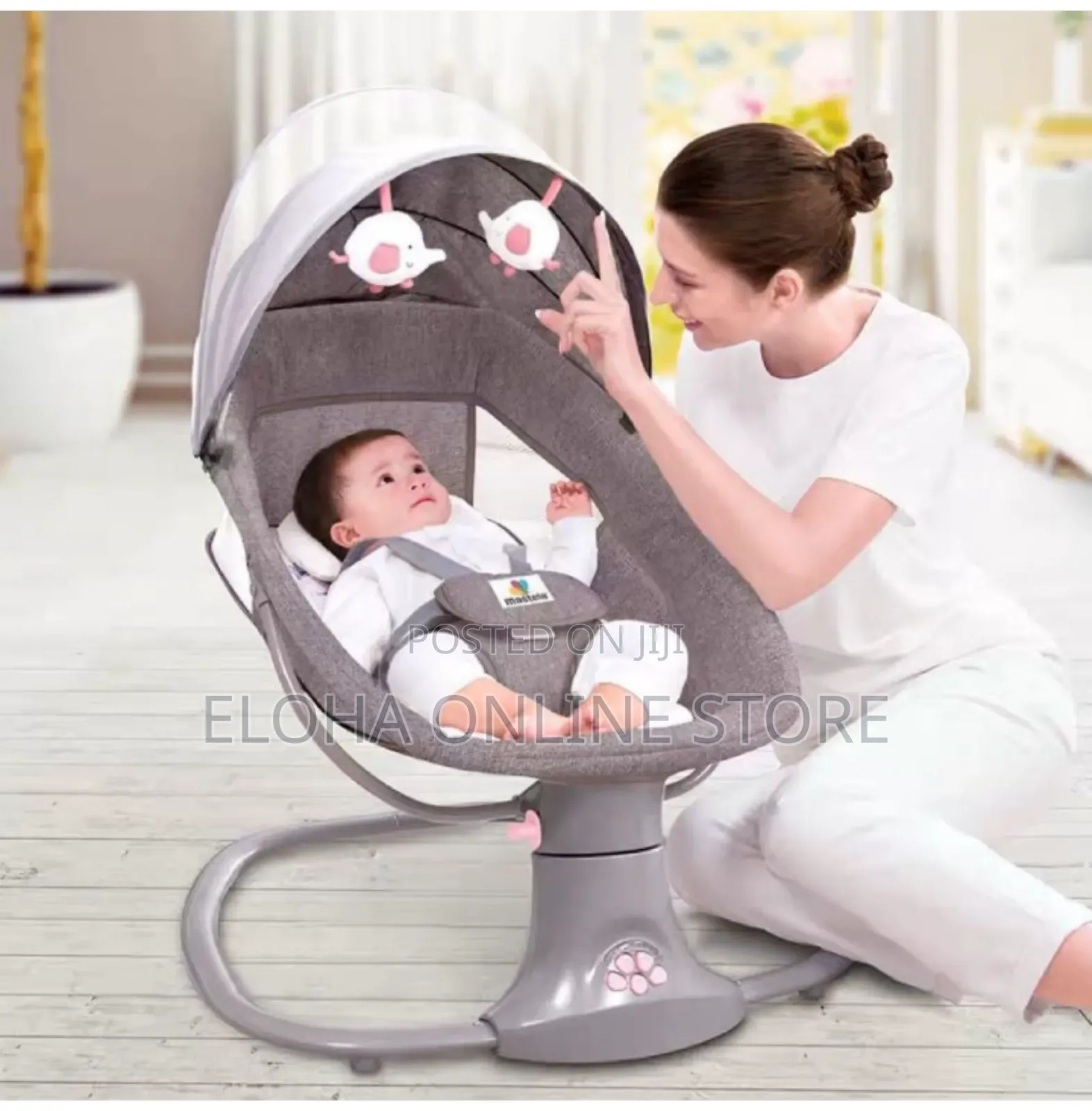 3 in 1 Multifunctional Electric Baby Swing Bassinet