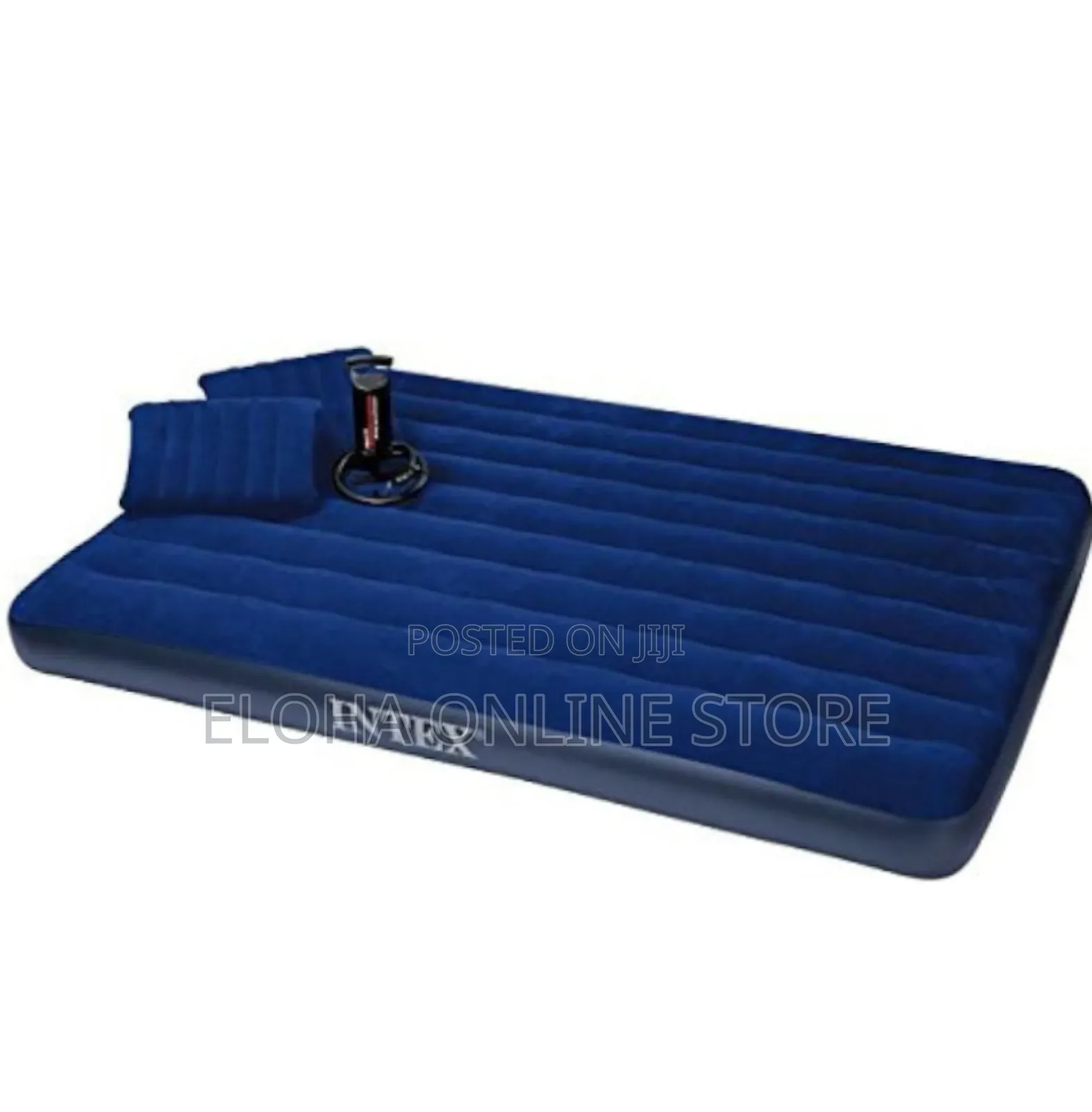 Intex Classic Airbed Set With 2 Pillows and a Pump