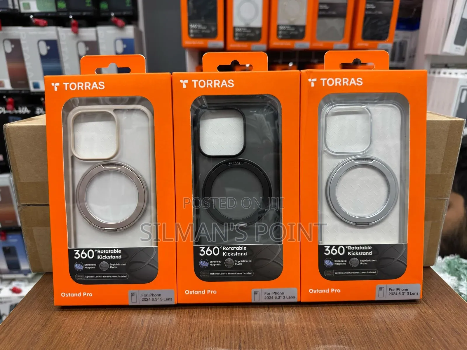 Torras Ostand Pro for iPhone 16 Series