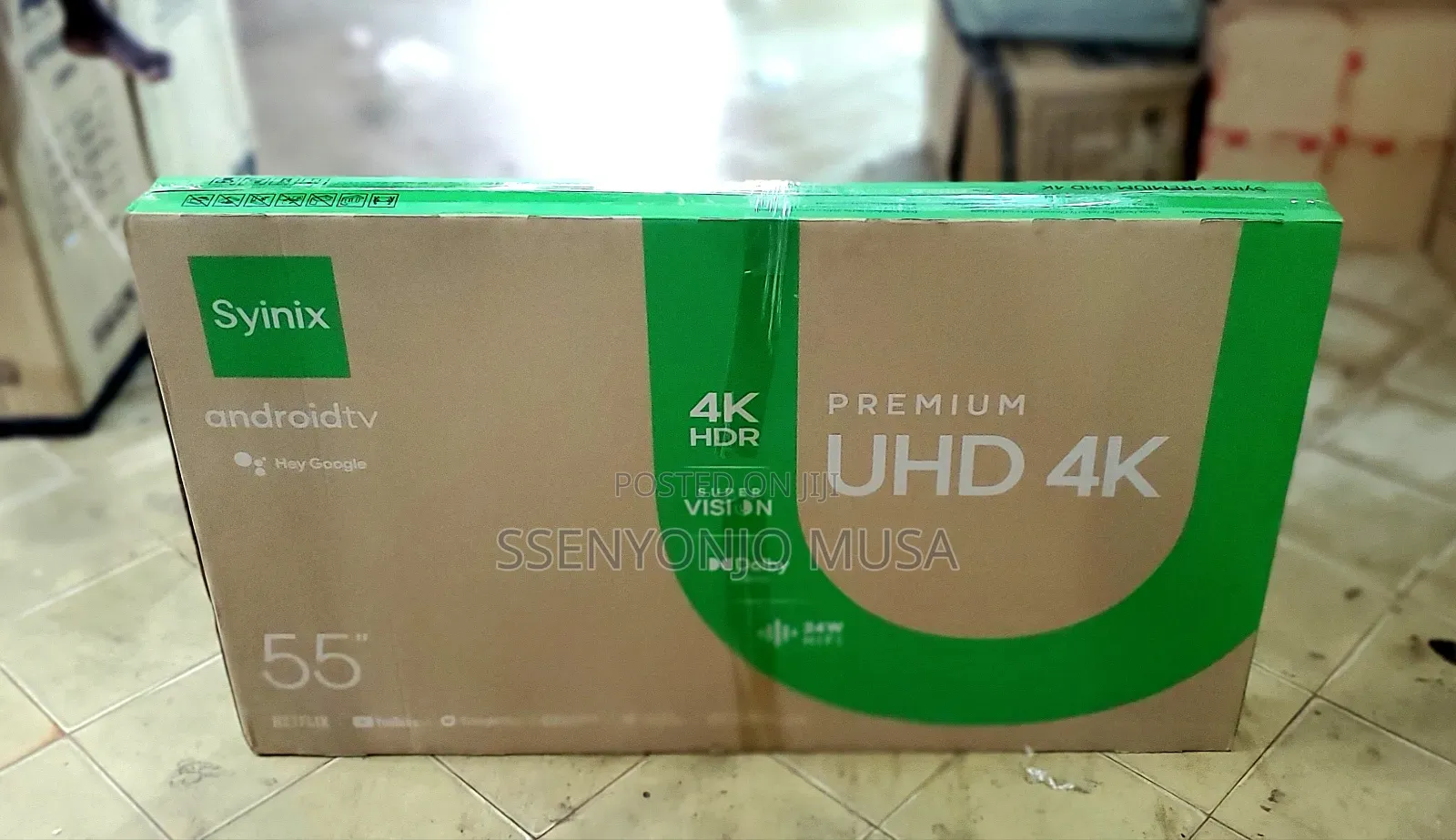 Syinix 55 Inch Premium Uhd Google Tv-55u61g