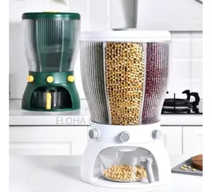 4 Grid Cereal Rotating Dispenser