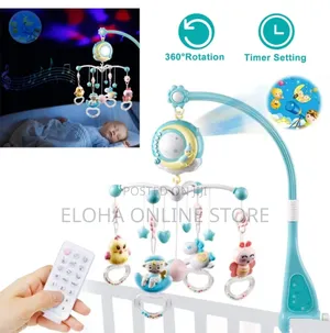 Baby Mobile for Crib With Light Soothing Music,