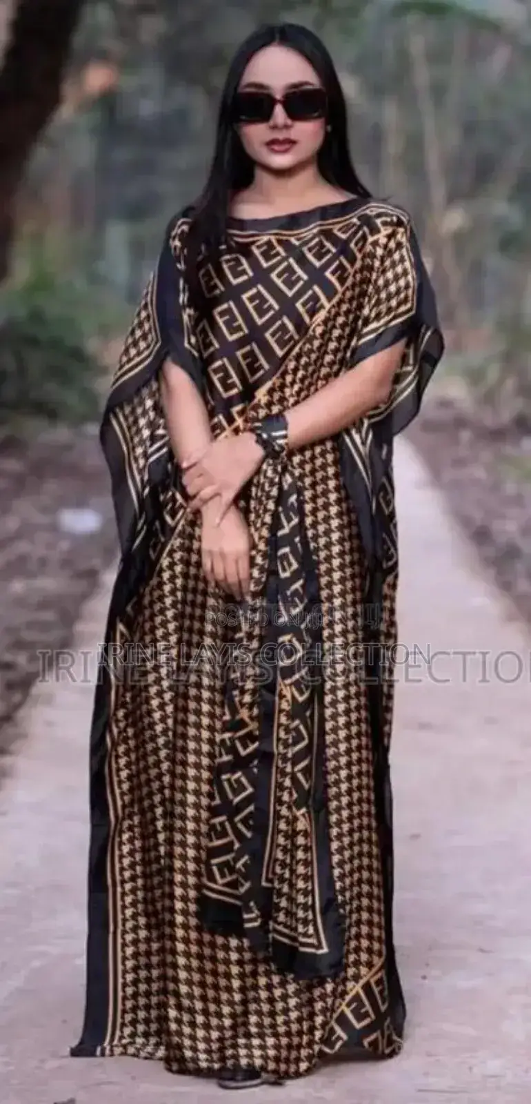 Women's Kaftan Satin Dresses