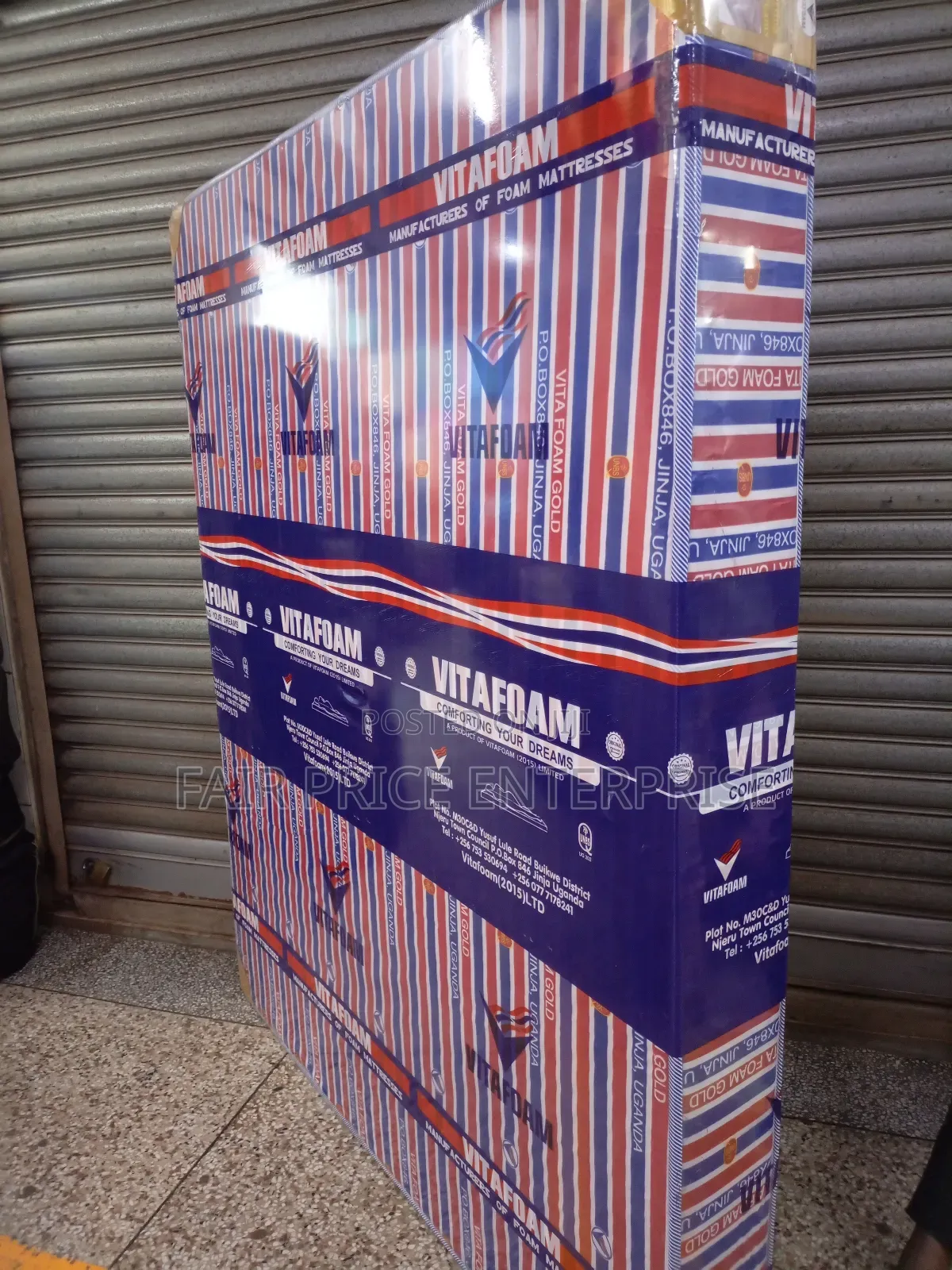 Vitafoam Mattress Gold 6x6 By8 Inches