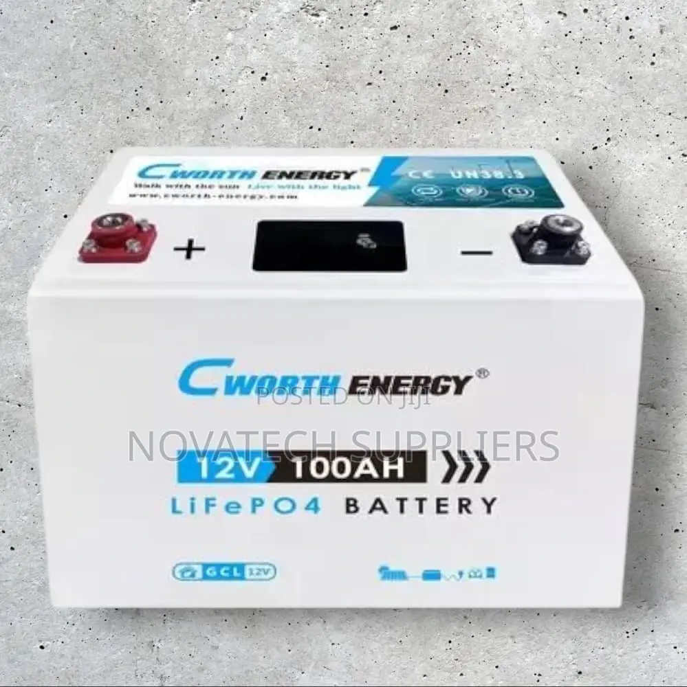 100ah 12v Cworth Energy Lithium Battery Luna