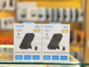 Anker Mag Go Power Bank 10000mah With Display 15w Magnetic Charging