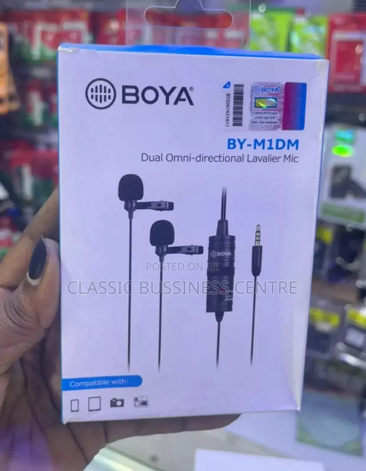 Dual Omnidirectional Lavalier Mic