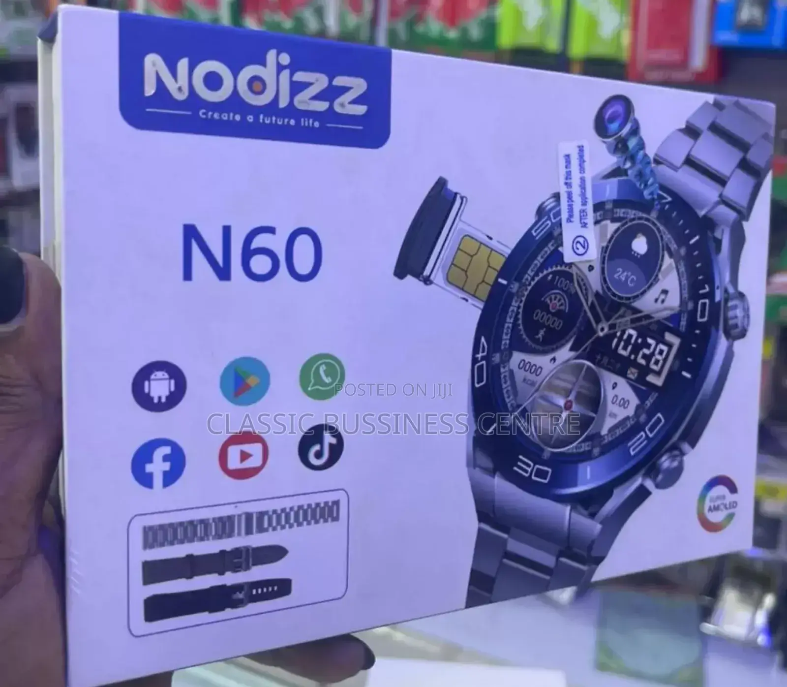 Nodizz N60 Smartwatch With Simcard Slot